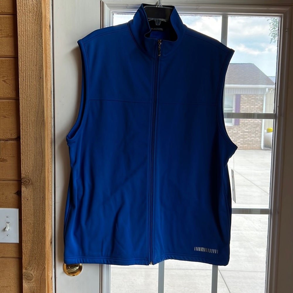PGA tour fleece lined vest. NWT